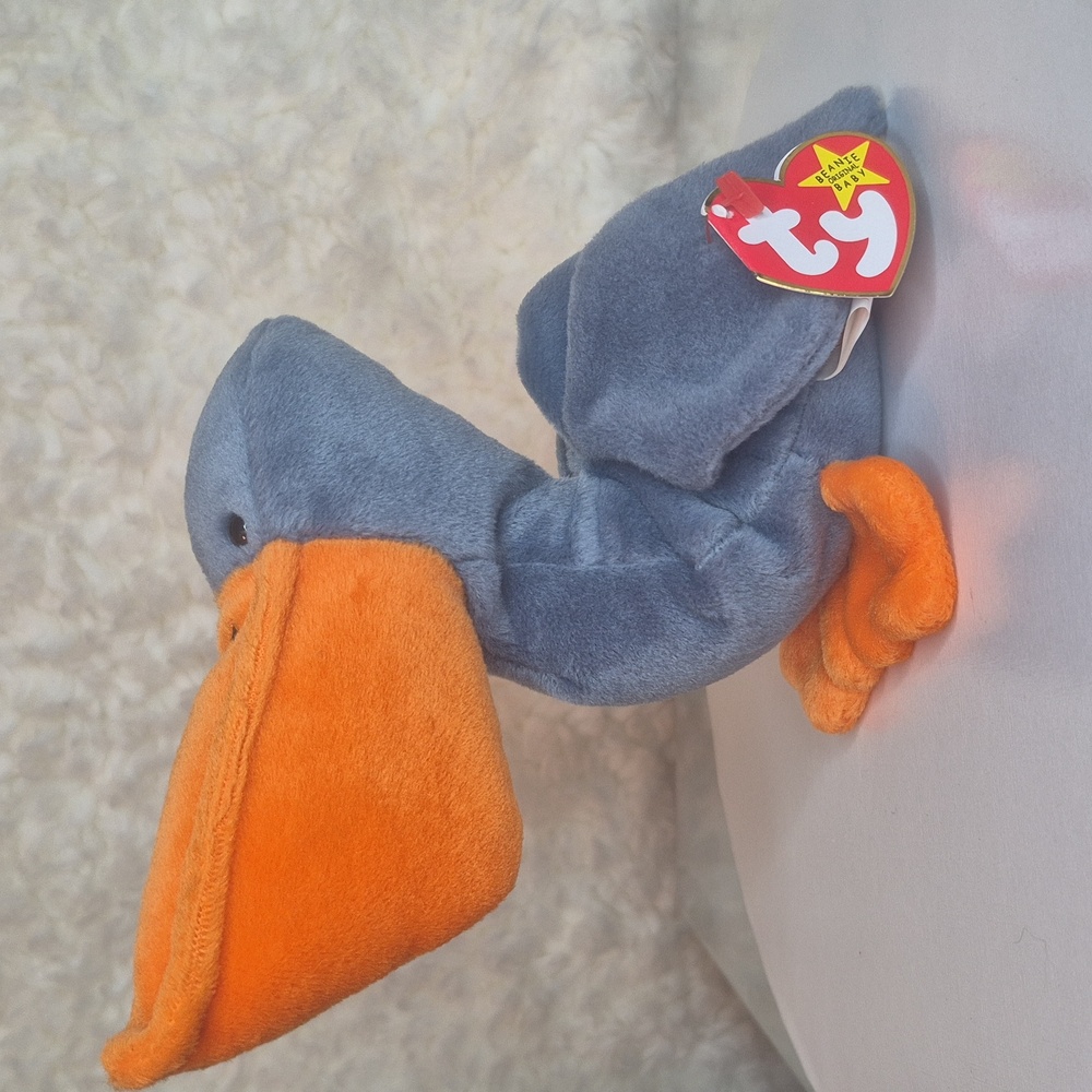 Ty Beanie Baby - Scoop the Pelican - Excellent Condition - Discounted Shipping